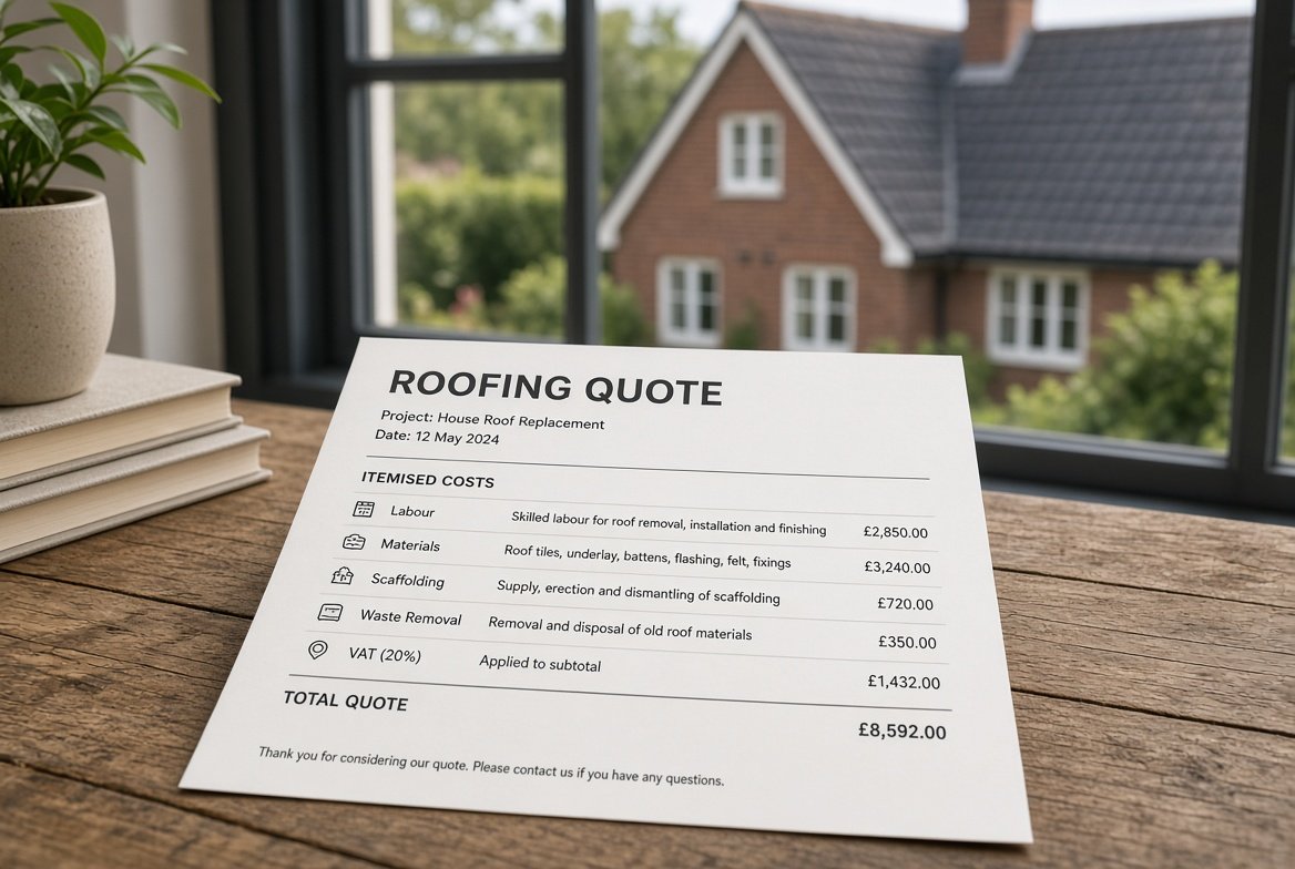 Reading a Roofing Quote